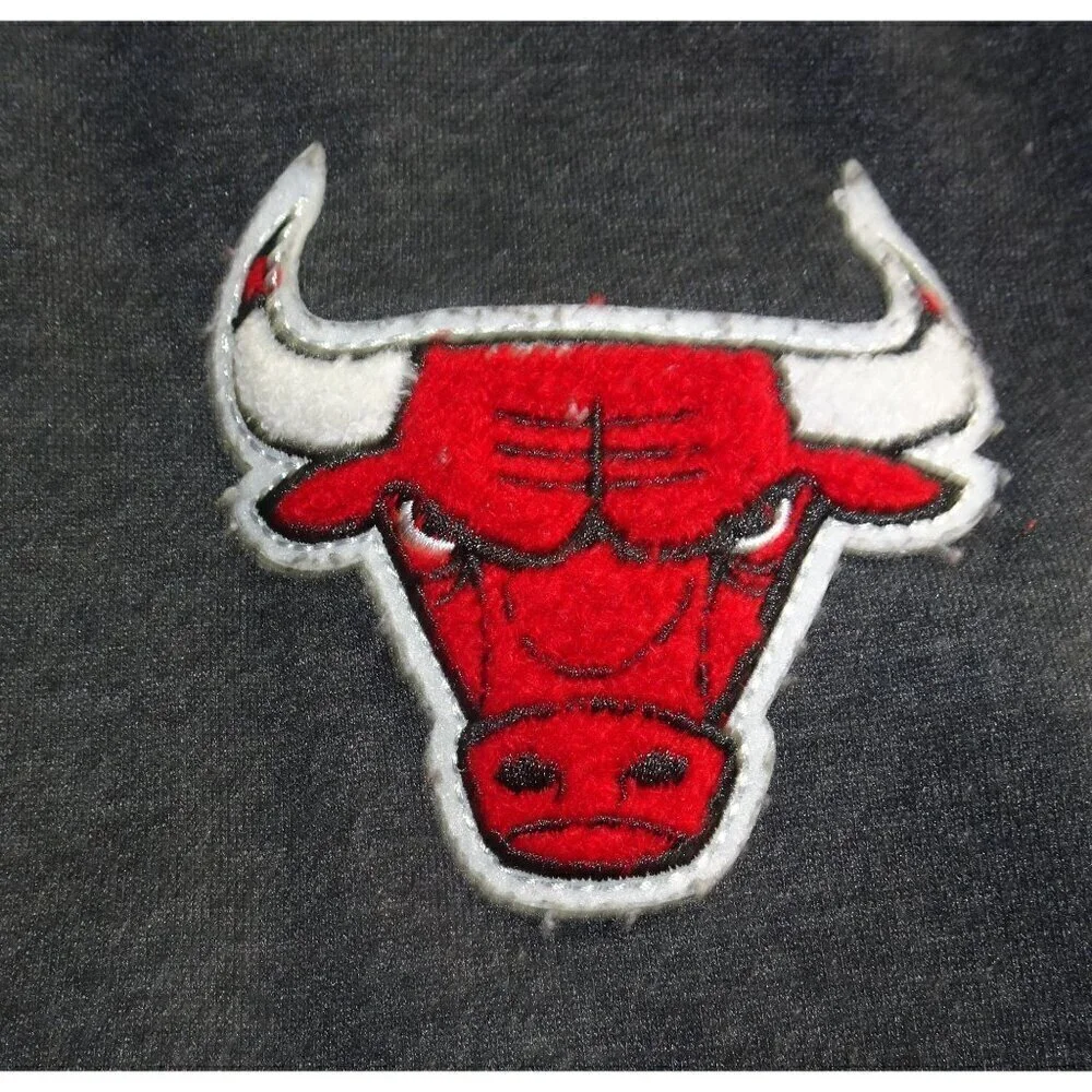 NBA Chicago Bulls Gray Unk Jacket Size Large
